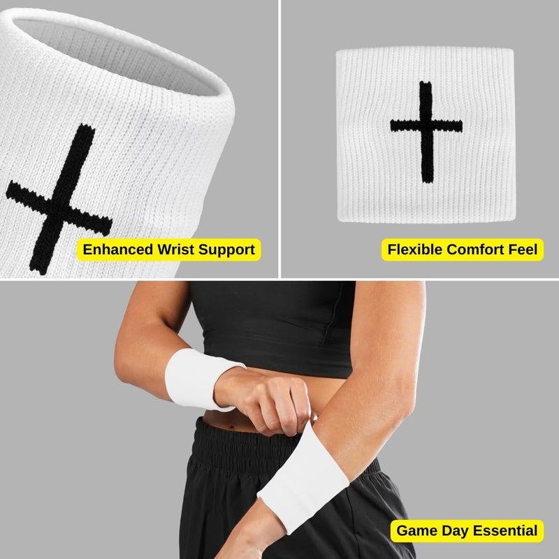 SLEEFS Faith Cross Drip Wristband - Image 5